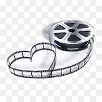 爱心放映胶卷-空若网 爱心放映胶卷-空若网