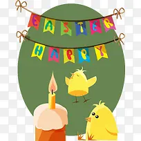 矢量复活节快乐图案-空若网 矢量复活节快乐图案-空若网