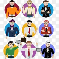 矢量手绘卡通男人-空若网 矢量手绘卡通男人-空若网