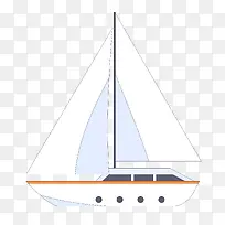 扁平化船PNG下载-空若网 扁平化船PNG下载-空若网