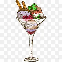 水果冰淇淋-空若网 水果冰淇淋-空若网