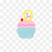 手绘冰淇淋-空若网 手绘冰淇淋-空若网