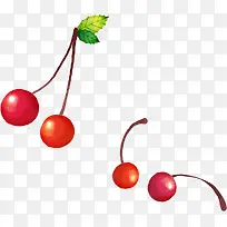 手绘水果樱桃-空若网 手绘水果樱桃-空若网