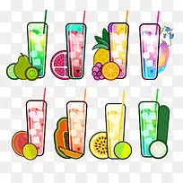 手绘果汁-空若网 手绘果汁-空若网