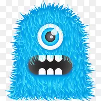 怪物图标-蓝色怪物PNG透明图像-空若网 怪物图标-蓝色怪物PNG透明图像-空若网