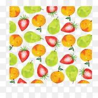 夏日美味水果花纹-空若网 夏日美味水果花纹-空若网