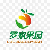 罗家果园logo设计-空若网 罗家果园logo设计-空若网