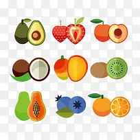 矢量手绘水果-空若网 矢量手绘水果-空若网