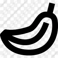 香蕉图标-空若网 香蕉图标-空若网