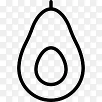 鳄梨图标-空若网 鳄梨图标-空若网