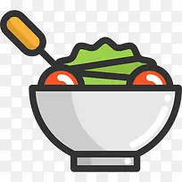 沙拉图标-空若网 沙拉图标-空若网