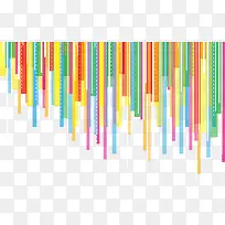 矢量彩色线条-空若网 矢量彩色线条-空若网