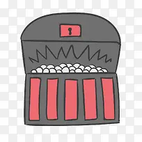 手绘箱子-空若网 手绘箱子-空若网