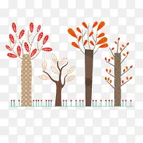 矢量手绘树-空若网 矢量手绘树-空若网