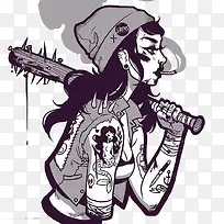 霸气时尚少女-空若网 霸气时尚少女-空若网