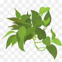 小清新插画广告设计卡通盆栽-空若网 小清新插画广告设计卡通盆栽-空若网