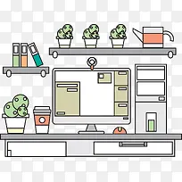 矢量电脑-空若网 矢量电脑-空若网