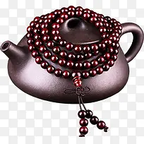 手串手链紫砂壶组合-空若网 手串手链紫砂壶组合-空若网