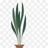 小清新插画广告设计卡通盆栽-空若网 小清新插画广告设计卡通盆栽-空若网