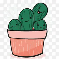 小可爱仙人球盆栽-空若网 小可爱仙人球盆栽-空若网