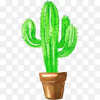 小清新插画广告设计卡通盆栽-空若网 小清新插画广告设计卡通盆栽-空若网