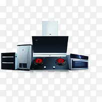 高清摄影厨房家具组合-空若网 高清摄影厨房家具组合-空若网