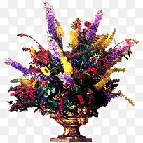 彩色插花盆栽植物-空若网 彩色插花盆栽植物-空若网