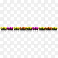 彩色节日花朵盆栽-空若网 彩色节日花朵盆栽-空若网