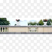 白色欧式盆栽宽屏-空若网 白色欧式盆栽宽屏-空若网