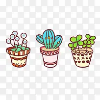 可爱盆栽植物-空若网 可爱盆栽植物-空若网