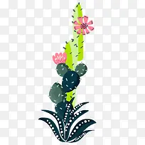 文艺手绘仙人掌-空若网 文艺手绘仙人掌-空若网
