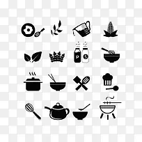 矢量餐具图案素材-空若网 矢量餐具图案素材-空若网