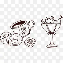 卡通餐具素材-空若网 卡通餐具素材-空若网