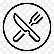 盘子上的餐具-空若网 盘子上的餐具-空若网