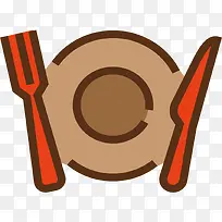 矢量手绘餐具素材-空若网 矢量手绘餐具素材-空若网