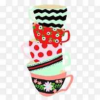 卡通茶杯-空若网 卡通茶杯-空若网