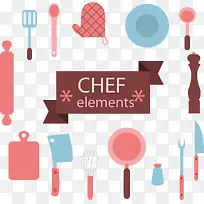 矢量餐具-空若网 矢量餐具-空若网