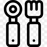 餐具图标-空若网 餐具图标-空若网