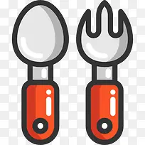 餐具图标-空若网 餐具图标-空若网