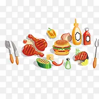 野餐食物餐具-空若网 野餐食物餐具-空若网