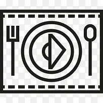 餐厅图标-空若网 餐厅图标-空若网