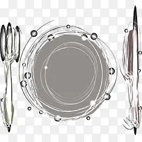 灯光炫酷餐具刀叉-空若网 灯光炫酷餐具刀叉-空若网