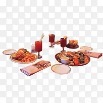 酒店餐桌餐具-空若网 酒店餐桌餐具-空若网