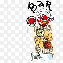 手绘美食-空若网 手绘美食-空若网