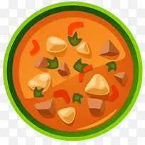 手绘西餐美食图标-空若网 手绘西餐美食图标-空若网