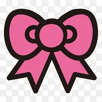 手绘蝴蝶结-空若网 手绘蝴蝶结-空若网