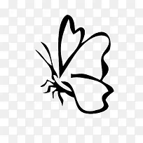 手绘蝴蝶-空若网 手绘蝴蝶-空若网