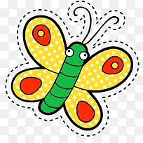 手绘蝴蝶-空若网 手绘蝴蝶-空若网