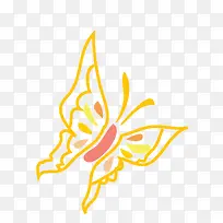 手绘蝴蝶-空若网 手绘蝴蝶-空若网