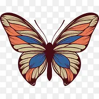 矢量彩色蝴蝶-空若网 矢量彩色蝴蝶-空若网